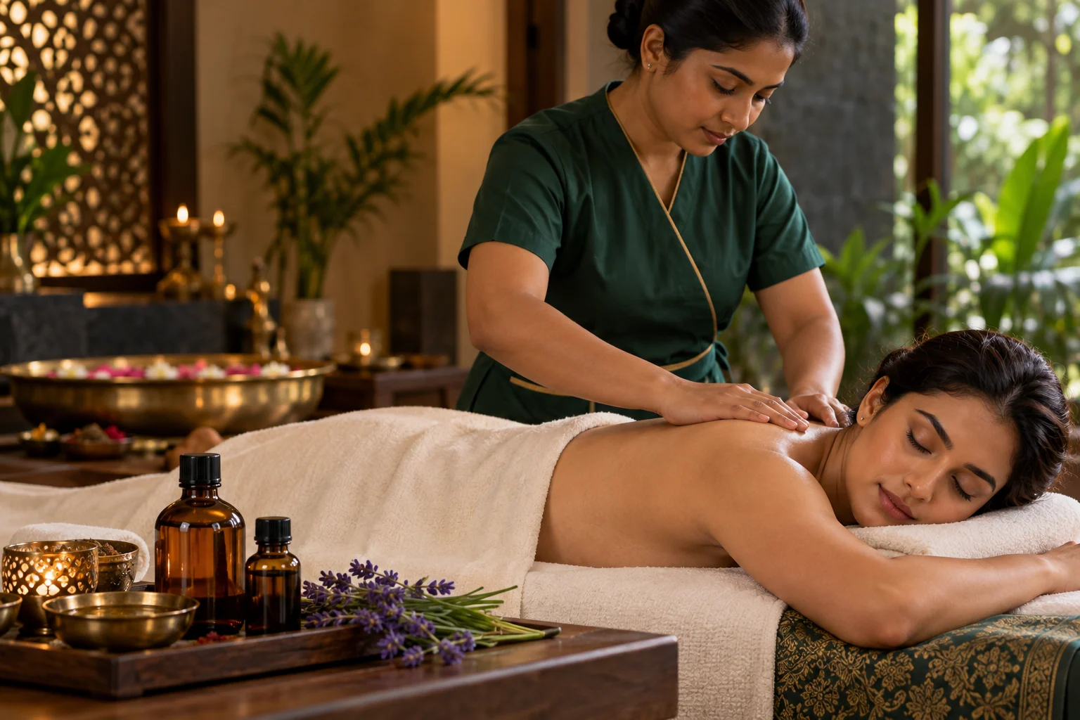 Aromatherapy Massage spa experience