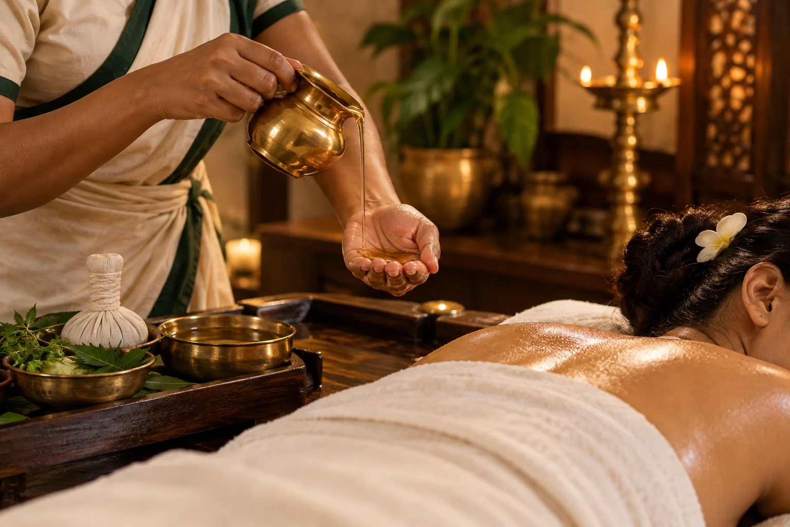 Ayurvedic Massage spa experience