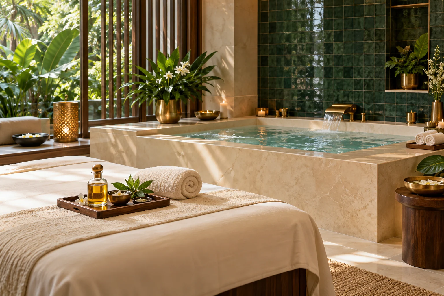Luxury Jacuzzi Combo relaxation experience