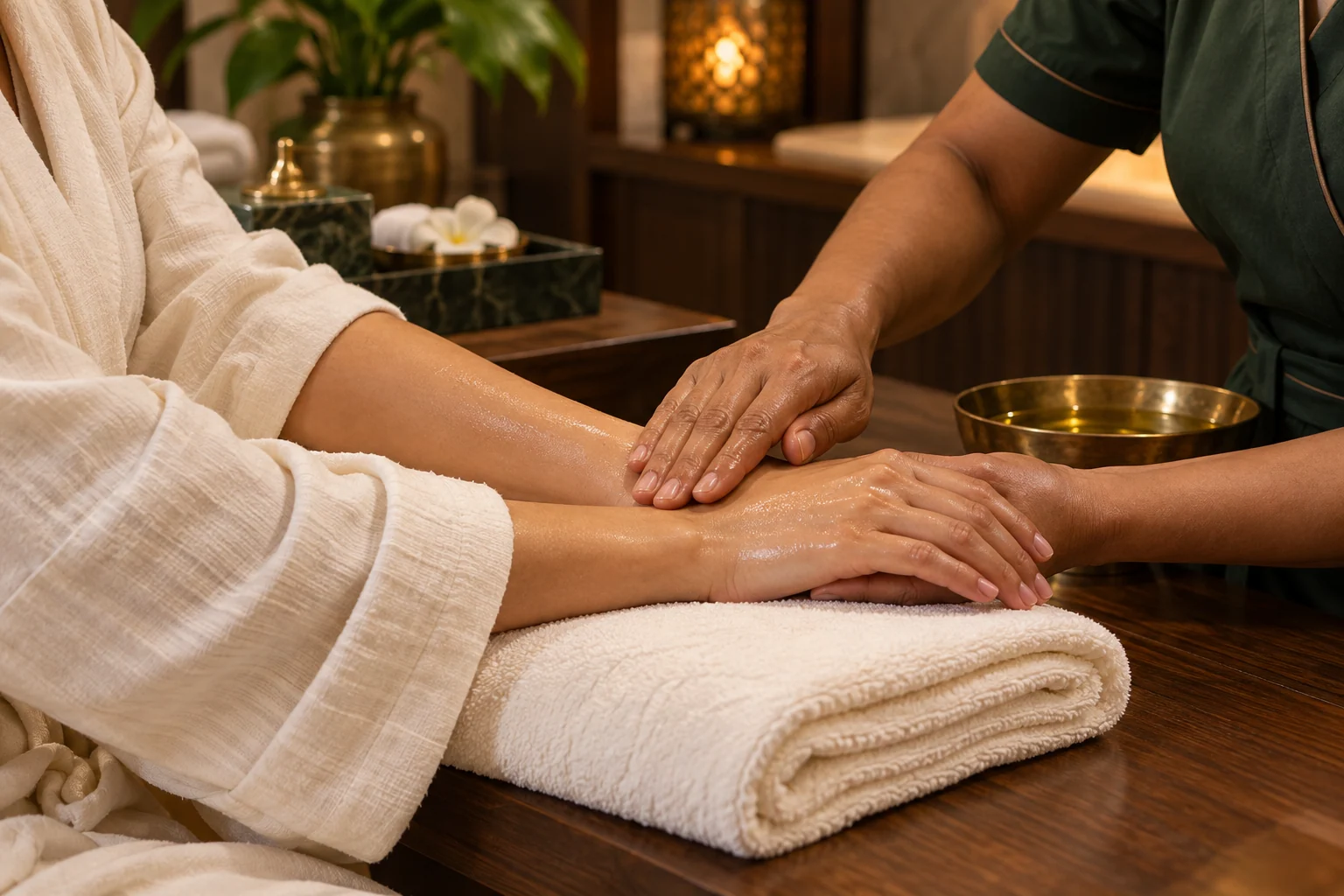 Swedish Massage spa experience