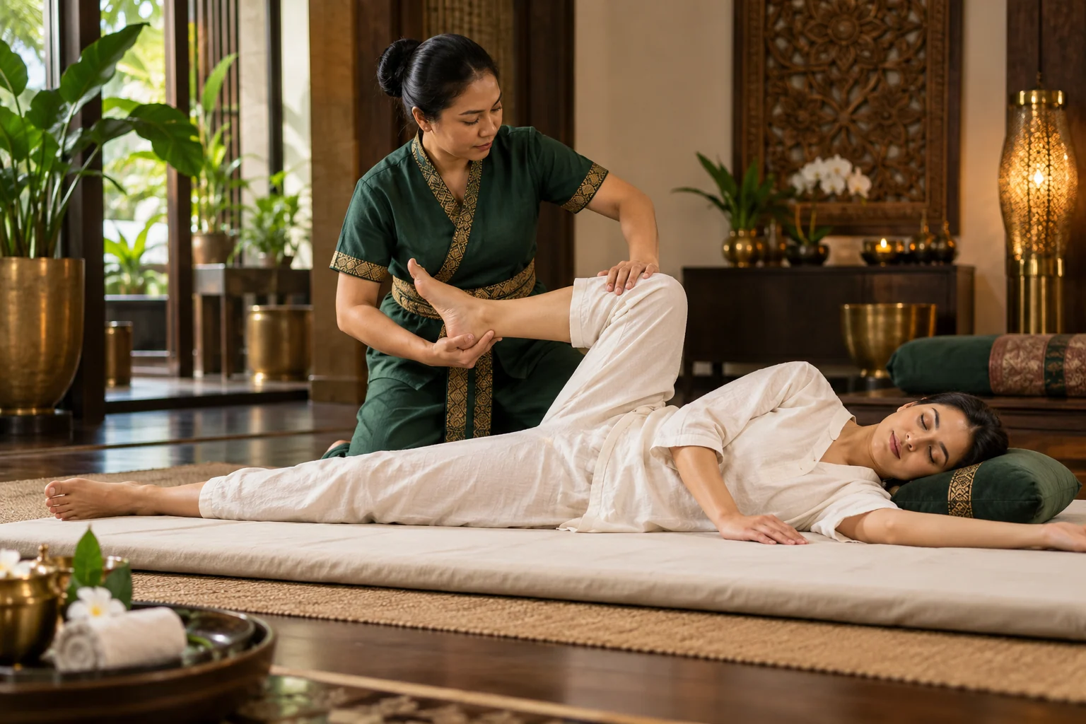 Thai Yoga Massage — Dry relaxation experience